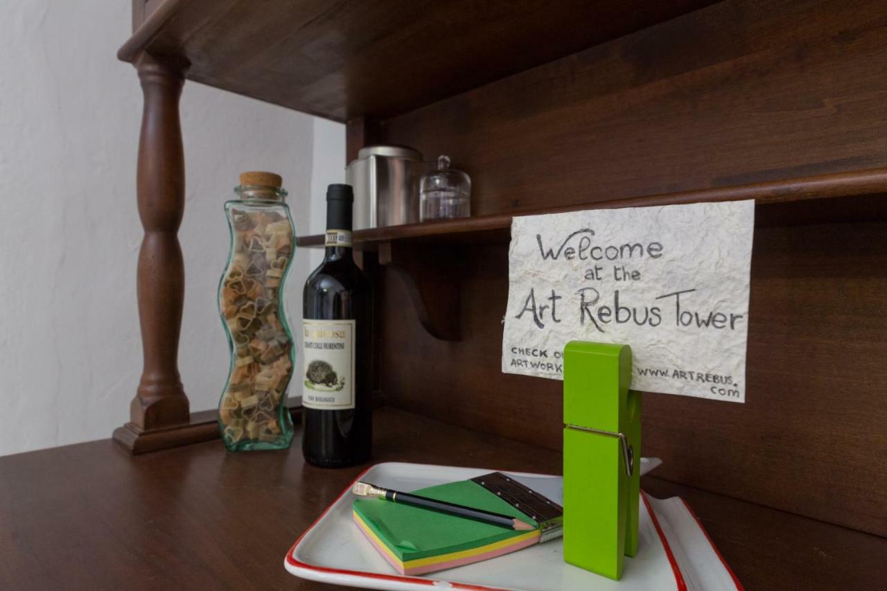 Apartament Art Rebus Tower In Tuscany Radda in Chianti Zewnętrze zdjęcie
